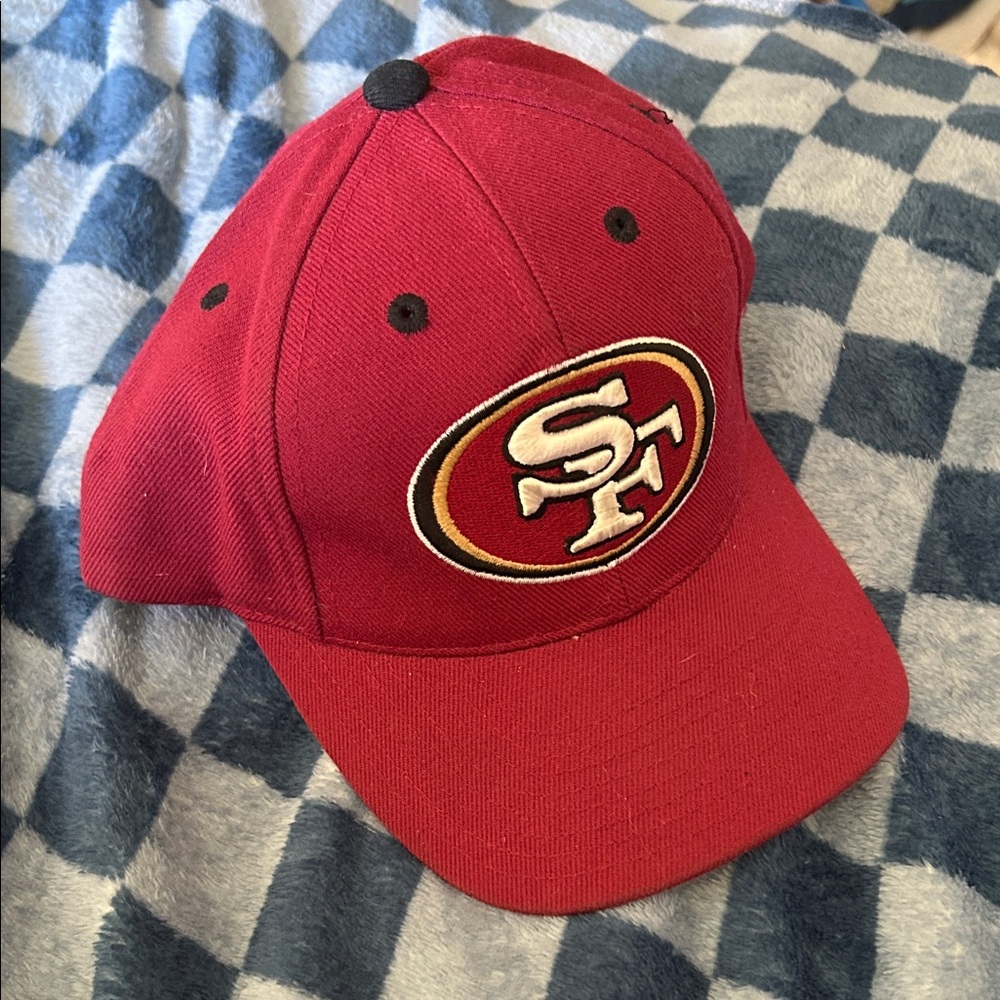 Red SF Logo Baseball Cap
